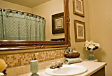 Relax in luxury in our large cozy bathrooms!